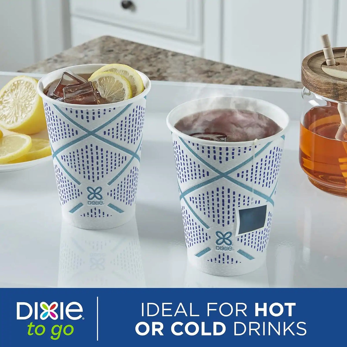 Dixie To Go Paper Coffee Cups, 12 oz, 132 Count, Insulated Disposable Cups