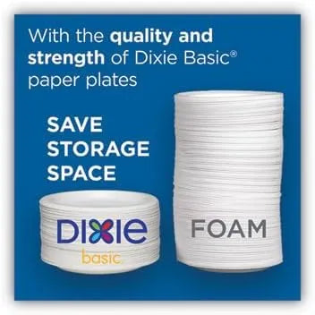 DXEDBP09W - Dixie Basic Paper Dinnerware