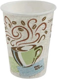 Georgia-Pacific PerfecTouch 5342DX WiseSize Coffee Dreams Insulated Paper Cup, 12oz Capacity (Case of 20 Sleeves, 25 per Sleeve)