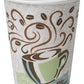 Dixie Hot Cups, Paper, 12oz, Coffee Dreams Design, 50/Pack