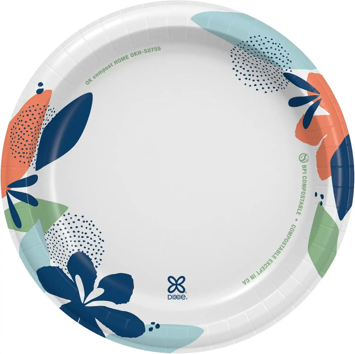 Dixie Paper Plates 8.5 Inch, 90 Count, Disposable Plates