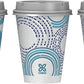 Dixie To Go Paper Coffee Cups With Lids, 12 oz, 14 ct, Disposable Insulated Paper Cups for On-The-Go Hot or Cold Beverages (Pack of 8)