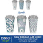 Dixie To Go Disposable Coffee Cups With Lids, 16 oz Paper Cups, 108 Count