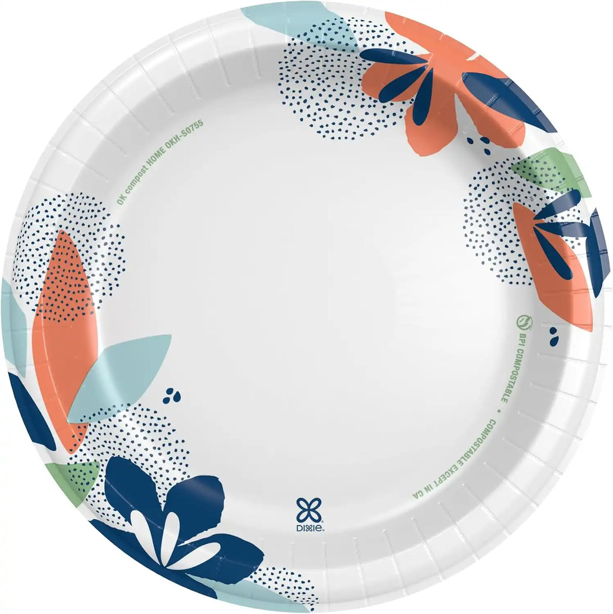 Dixie Large Paper Plates 10 Inch, 150 Ct Disposable Paper Plate Pack