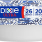 Dixie Ultra Large Paper Bowls 20 Oz, Disposable Bowls, Microwave Safe