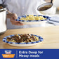 Dixie Ultra Deep Dish Paper Plates, 40 Count, 28 oz, Disposable Plates,