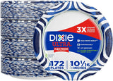 Dixie Ultra Large Paper Plates, 10 Inch, Heavy Duty Disposable Plates