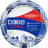 Dixie Ultra Small Paper Plates, Heavy Duty Disposable Plates, 6 7/8", 44 Ct