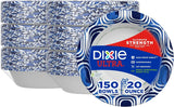 Dixie Ultra Large Paper Bowls 20 Oz, Disposable Bowls, Microwave Safe