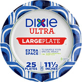 Dixie Ultra Heavy Duty Paper Plates, Large, 11-Inch, 25 Count, 3X Stronger*